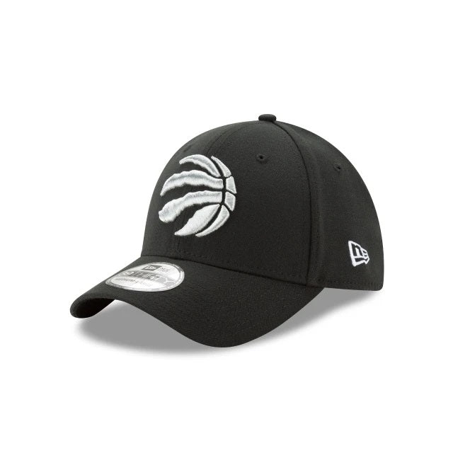 Toronto Raptors MONOCHROME XL-LOGO Grey-Black Fitted Hat