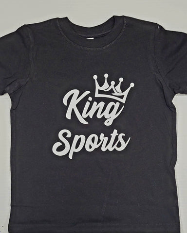 Toddler King Sports T-Shirt (Size 3 Only)