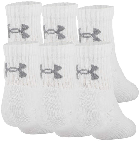 Youth Under Armour Training Quarter Socks (6 Pack)