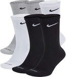 Nike Everyday Plus Cushioned Training Crew Socks (6 pack)