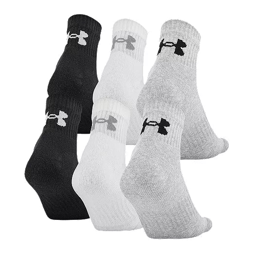 Under Armour Charged Cotton - No-Show Socks 6-Pack - Atlantic Sportswear