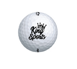 Taylormade Distance Golf Balls with King Sports Logo (12 Pack)