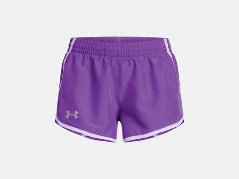 Girls Under Armour Fly By Shorts