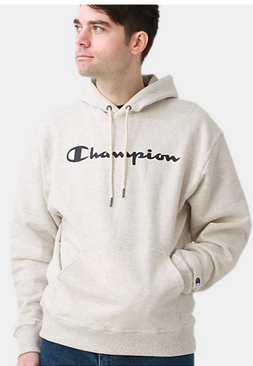 Mens Champion Powerblend Hoodie (Size Large Only)