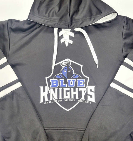 Carleton Blue Knights Dry Fit Hockey Hoodie (Size Small Only)