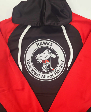 York West Hawks Dry Fit Hoodie