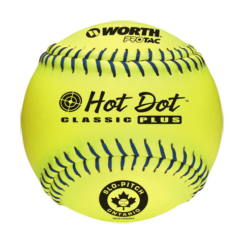 Worth SPO Hot Dot Softball (Box of 12)