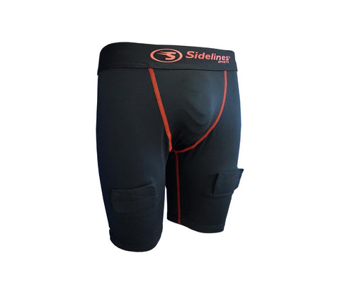 Sidelines Junior Hockey Compression Jock Short (Junior Medium Only)