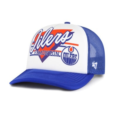 Edmonton Oilers 47 Hang Out Trucker Hat