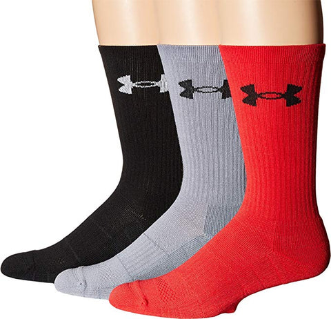 Under Armour Elevated Crew Socks (3 Pack)