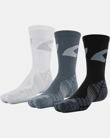 Under Armour Cushioned Crew Socks (3 Pack)