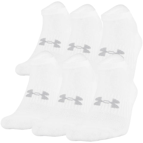 Under Armour No Show Socks (6 pack)