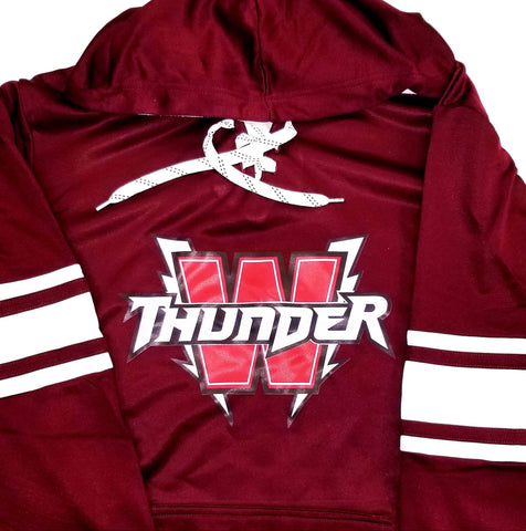 Woodstock Thunder Dry Fit Hockey Hoodie