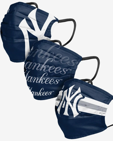 Yankees Foco Face Cover (3 pack)