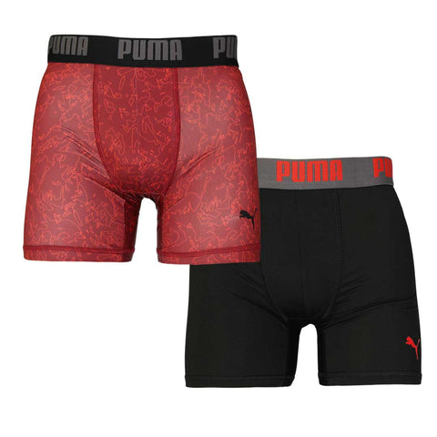 Mens Puma Performance Boxers (Size Large)(2 Pack)