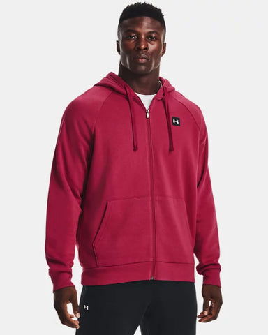 Under Armour Zip-Up Cardinal Red Hoodie (XL & XXL Only)