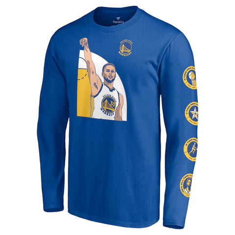 Golden State Warriors Steph Curry Long Sleeve (Size XL Only)